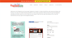 Desktop Screenshot of pageland.com